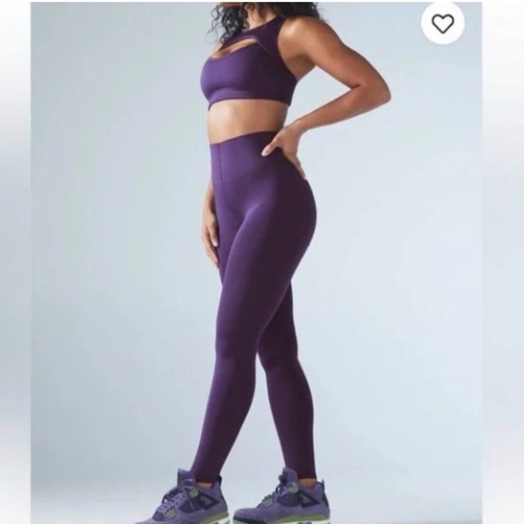 Savage X Fenty Pants - Savage x Fenty Hotline High-Waist Leggings purple plum 2X- NWT